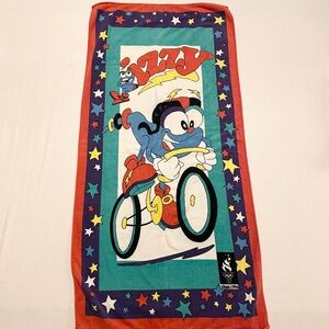 Vintage 1996 Atlanta Olympics Izzy Mascot Beach Towel Cannon